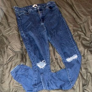 Forever21 skinny jeans - dark wash (29)